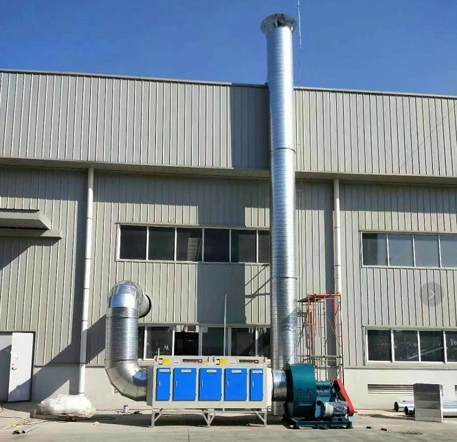 水性漆车间安装光氧净化器